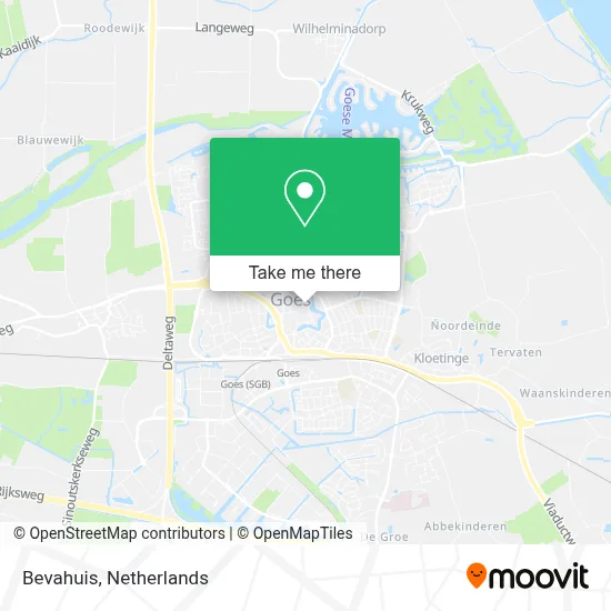 Bevahuis map