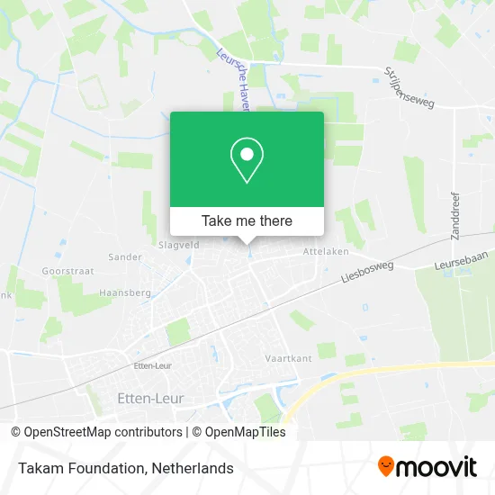 Takam Foundation map