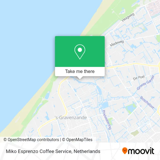 Miko Esprenzo Coffee Service map