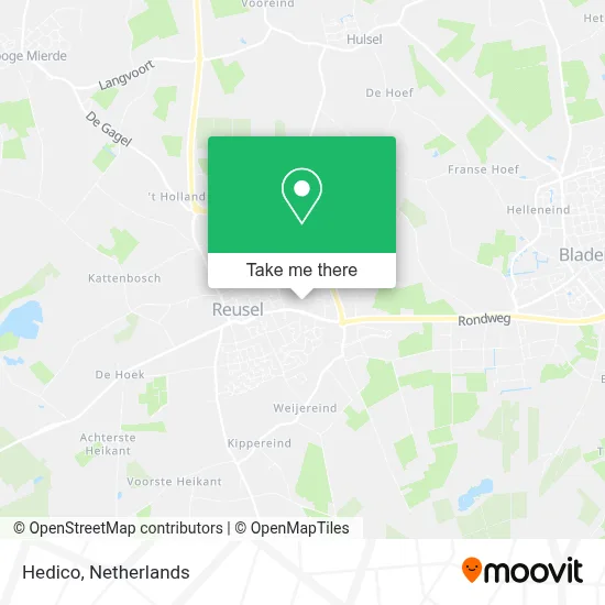 Hedico map