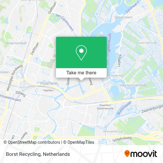 Borst Recycling Karte