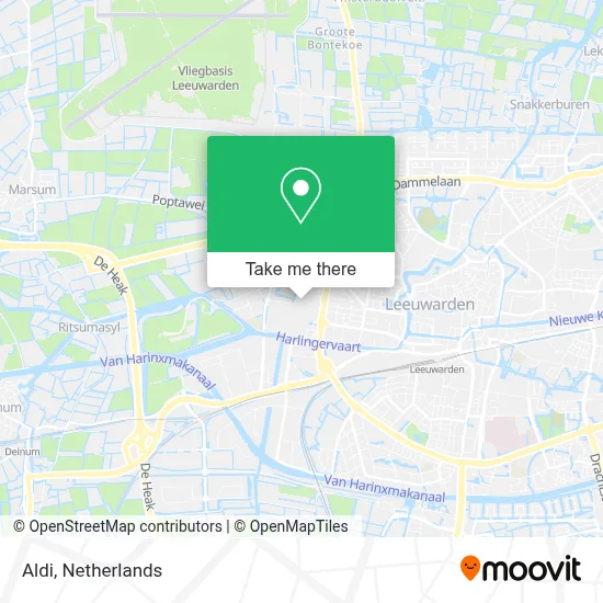 Aldi map
