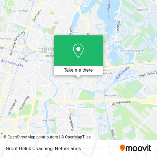 Groot Geluk Coaching map