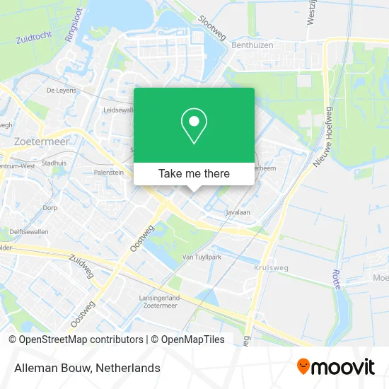 Alleman Bouw map