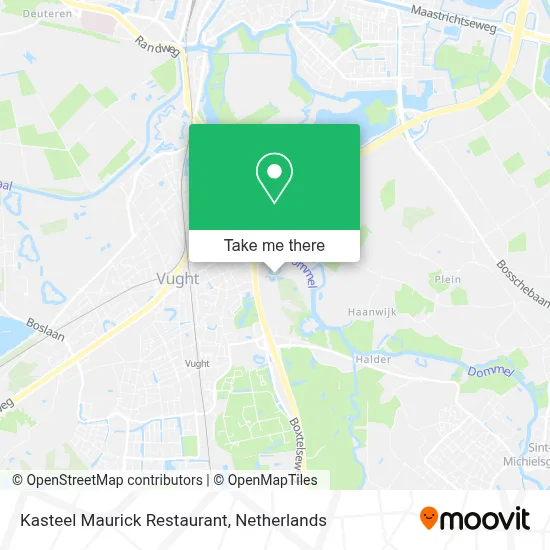 Kasteel Maurick Restaurant Karte