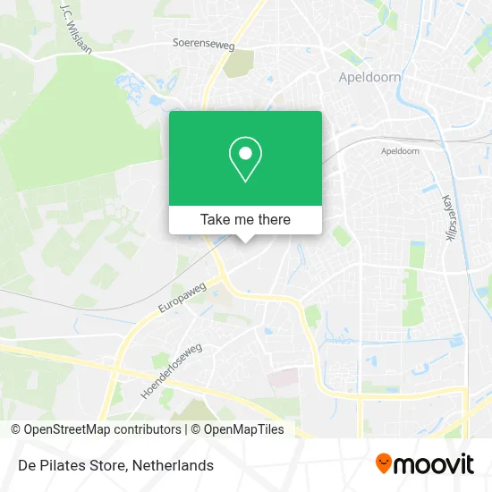 De Pilates Store map