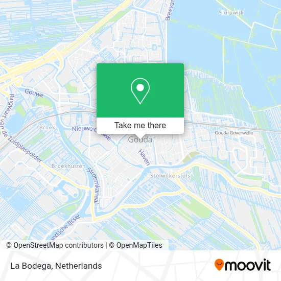 La Bodega map