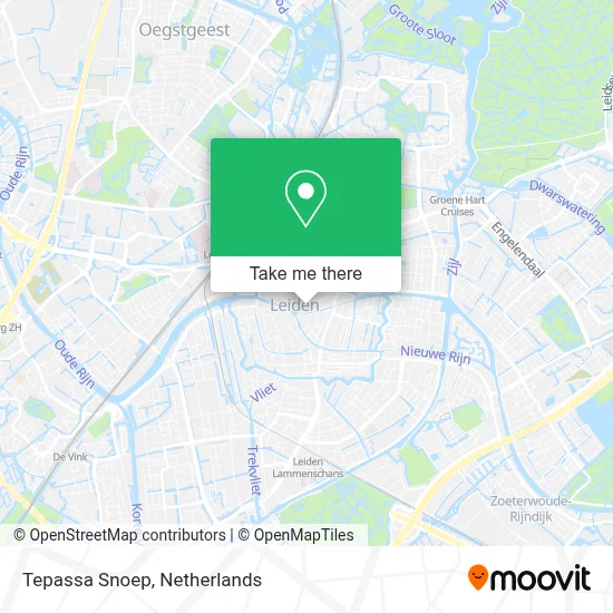 Tepassa Snoep map