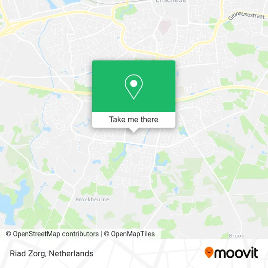Riad Zorg map
