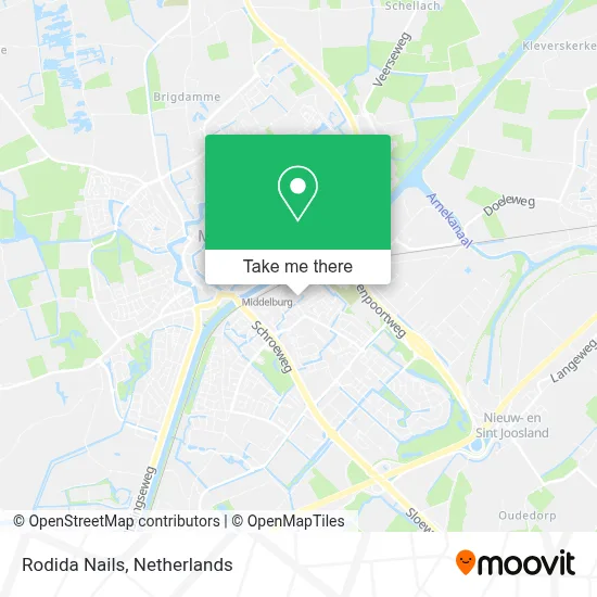 Rodida Nails map