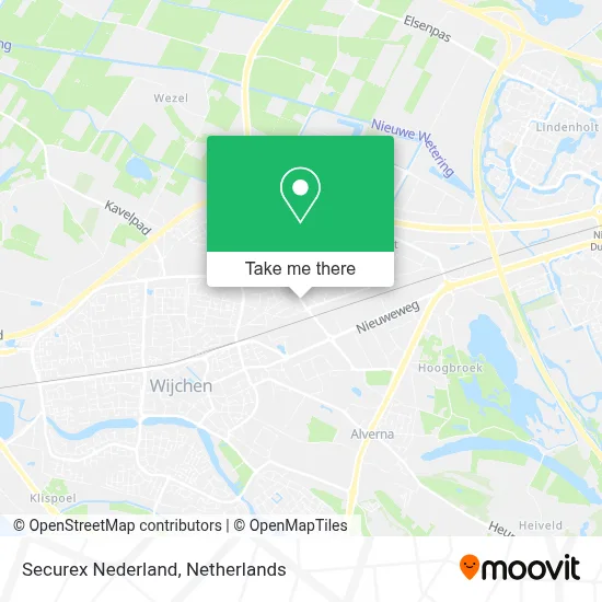 Securex Nederland map