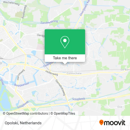 Opolski map