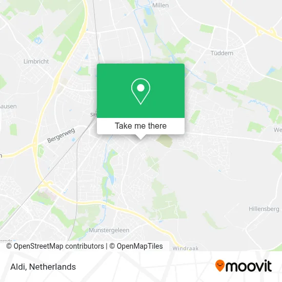 Aldi map