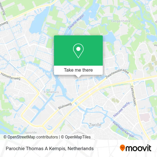 Parochie Thomas A Kempis map