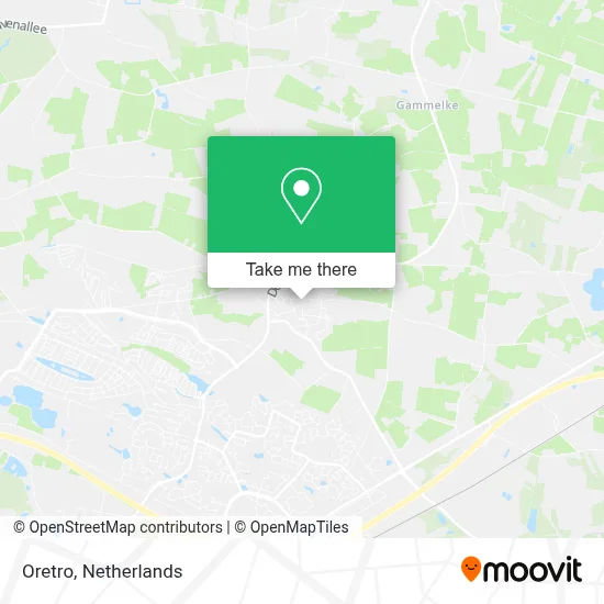 Oretro map