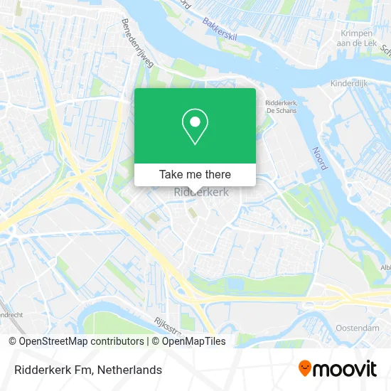 Ridderkerk Fm Karte