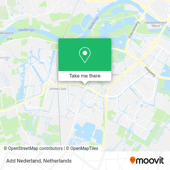 Add Nederland Karte