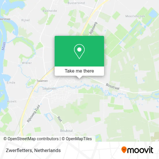 Zwerfletters map