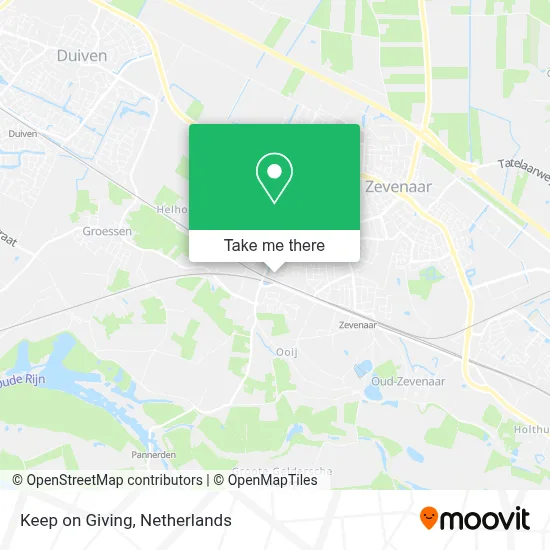 Keep on Giving map