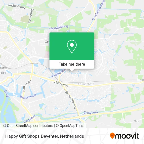 Happy Gift Shops Deventer map