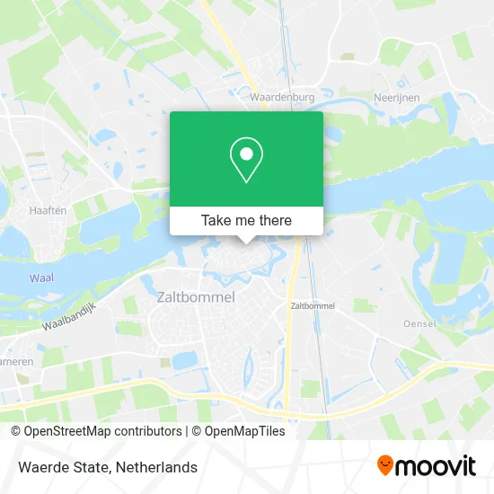 Waerde State map