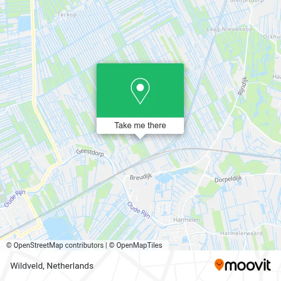 Wildveld map