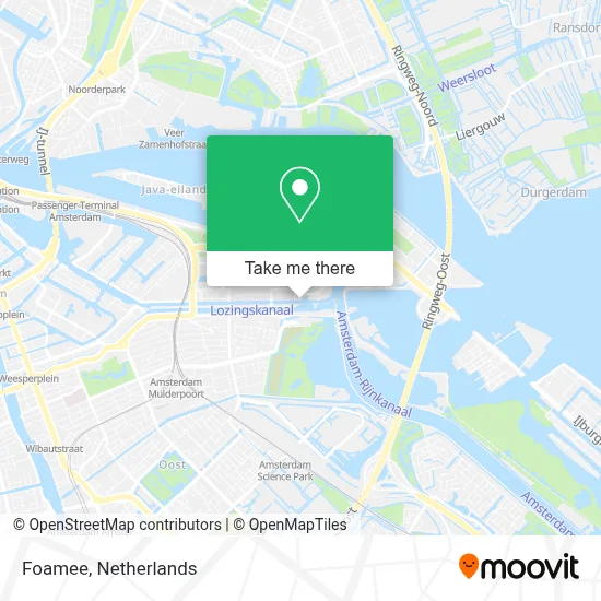 Foamee map