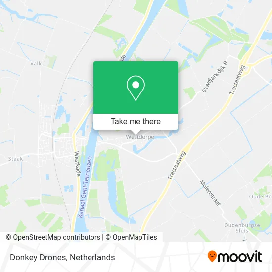 Donkey Drones map