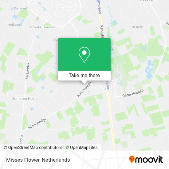 Misses Flower map