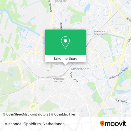 Vishandel Oppidium map