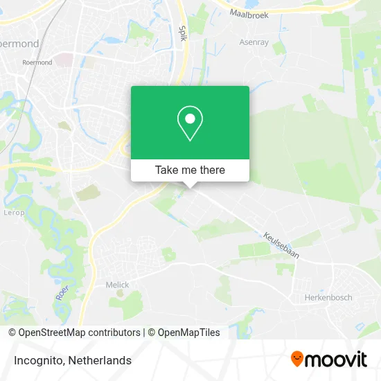 Incognito map