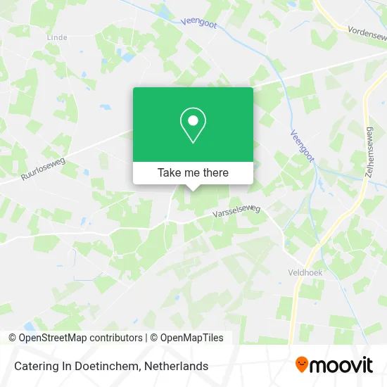 Catering In Doetinchem map