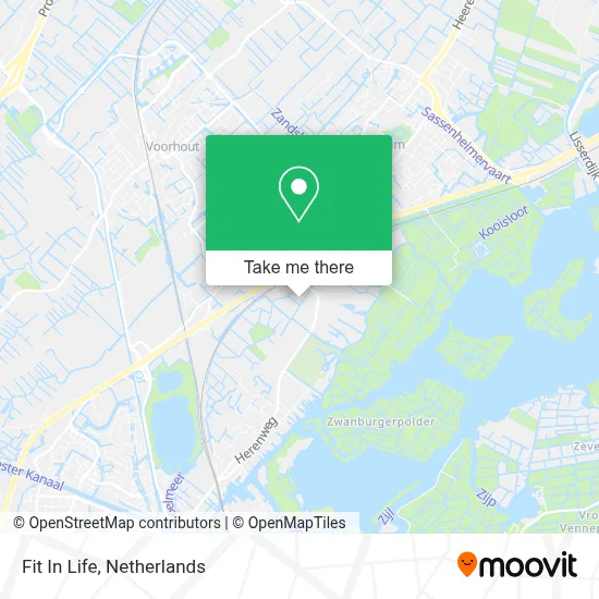 Fit In Life map