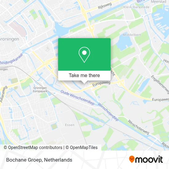 Bochane Groep map
