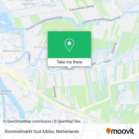 Rommelmarkt Oud-Alblas map