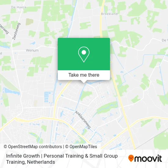 Infinite Growth | Personal Training & Small Group Training Karte