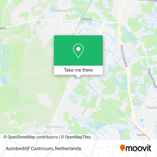 Autobedrijf Castricum map