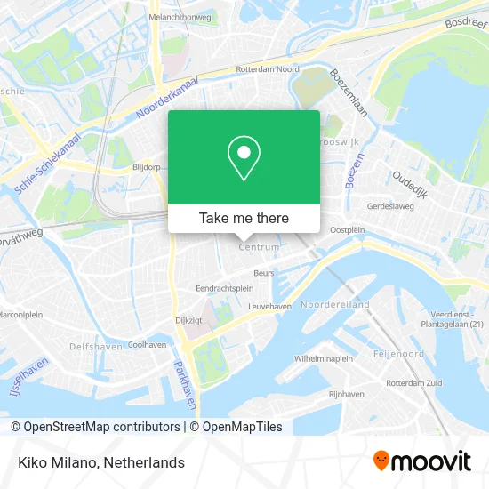 Kiko Milano map