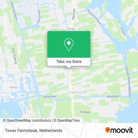 Texas Farmsteak map