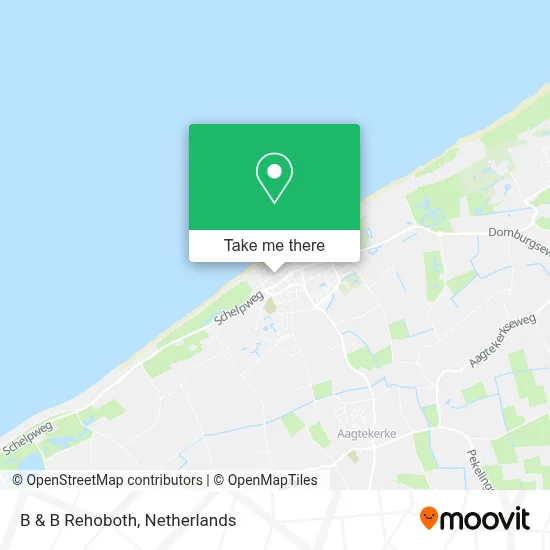 B & B Rehoboth Karte