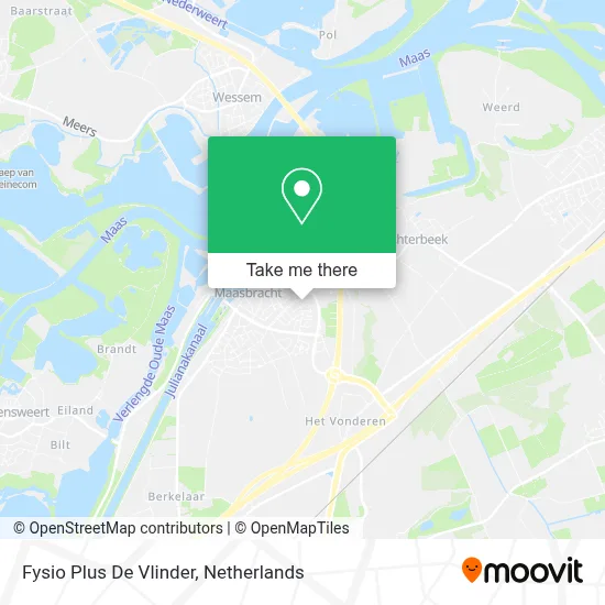 Fysio Plus De Vlinder map