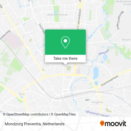 Mondzorg Preventia map