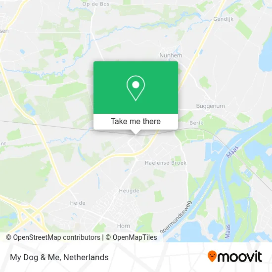 My Dog & Me map