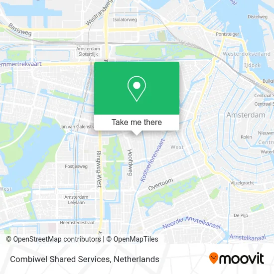 Combiwel Shared Services Karte