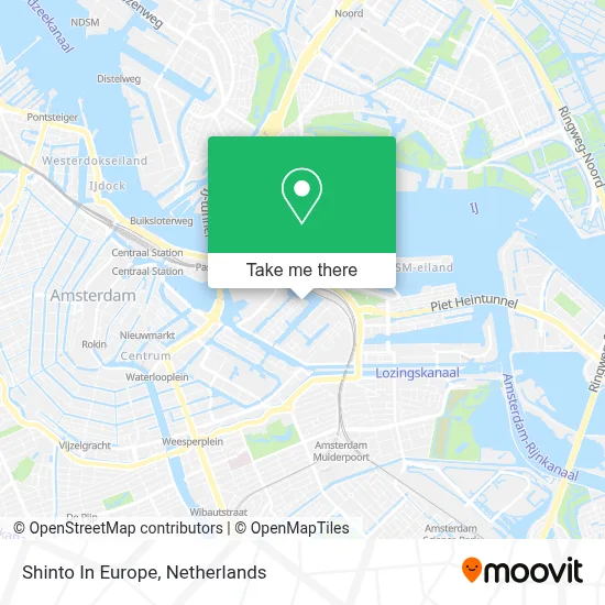 Shinto In Europe map