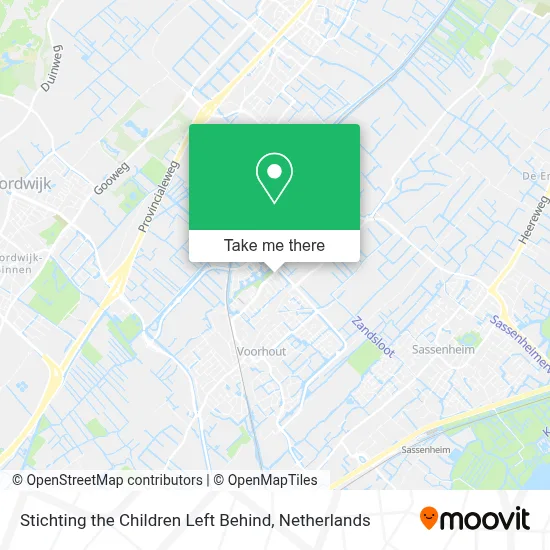 Stichting the Children Left Behind map