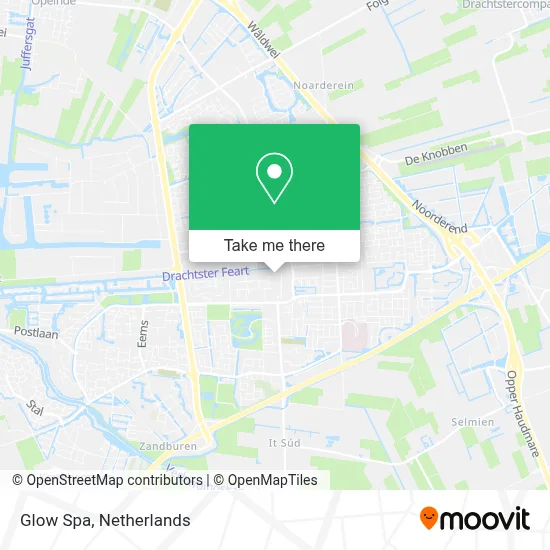 Glow Spa map