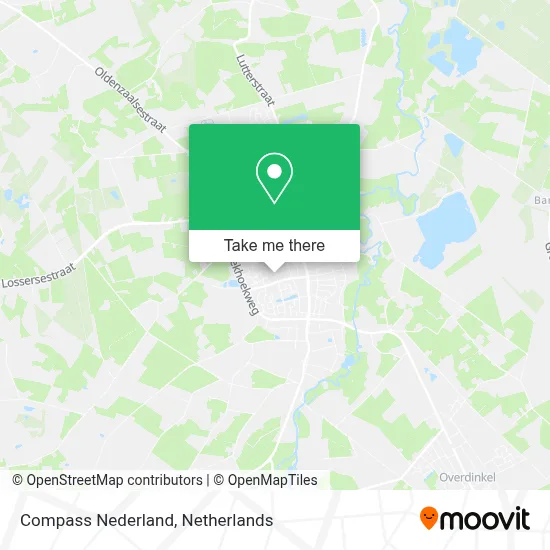 Compass Nederland Karte