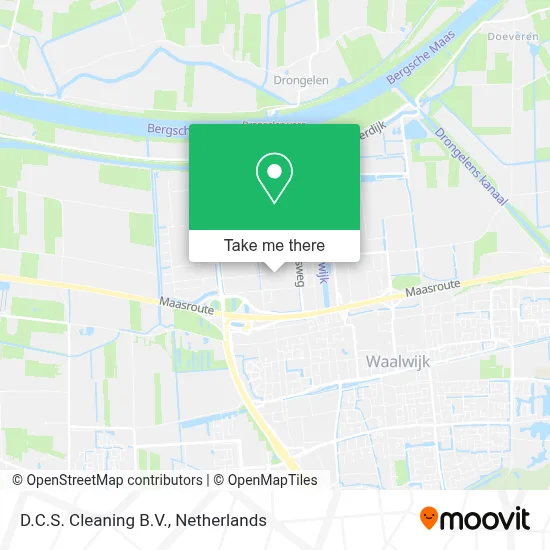 D.C.S. Cleaning B.V. map