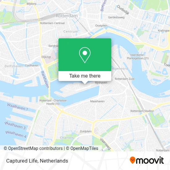 Captured Life map